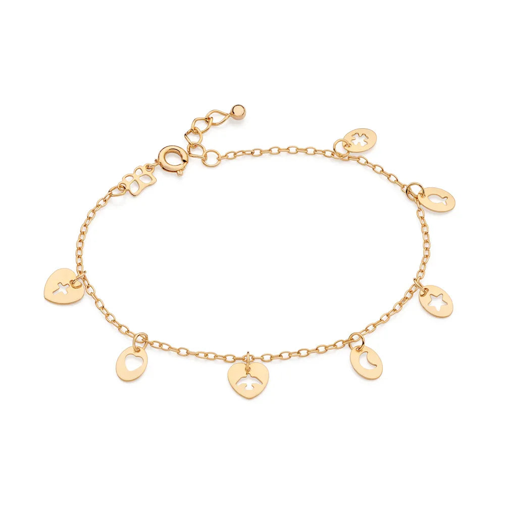 PULSEIRA BANHADA A OURO 18K - TAM.20 5522202000 5522202000