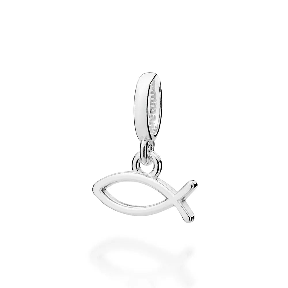 PINGENTE PEIXE DE PRATA MACIÇA 925 - TAM.ÚNICO 8402870000 8402870000