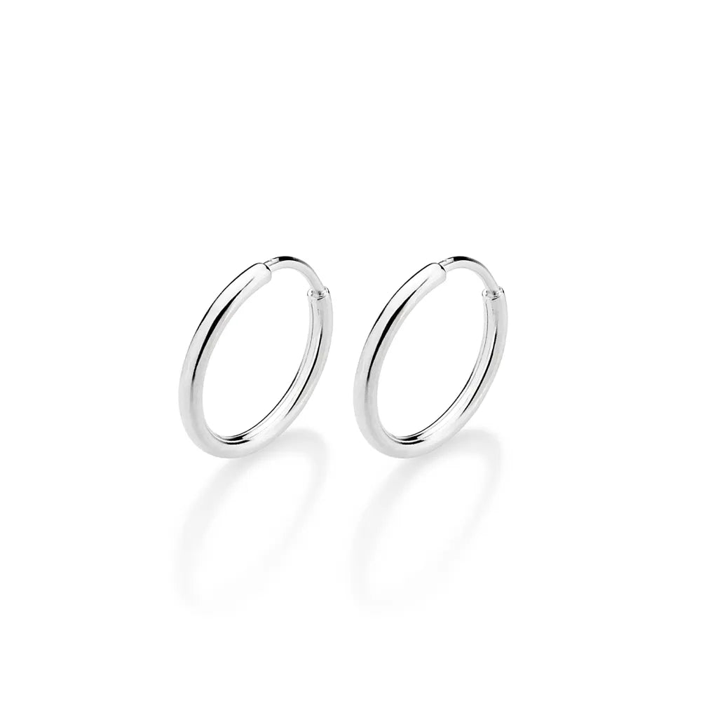 BRINCO ARGOLA DE PRATA MACIÇA 925 - TAM.ÚNICO 8202920000