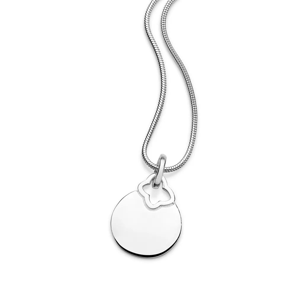 PINGENTE PERSONALIZÁVEL COM LOGO ROMMANEL VAZADO DE PRATA MACIÇA 925 - TAM.ÚNICO 8402880000 8402880000