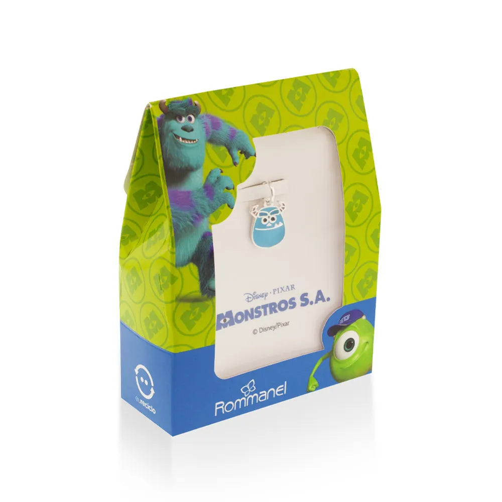 PINGENTE DO SULLEY DE PRATA MACIÇA 925 COM RESINA - TAM.ÚNICO 8402790014 8402790014