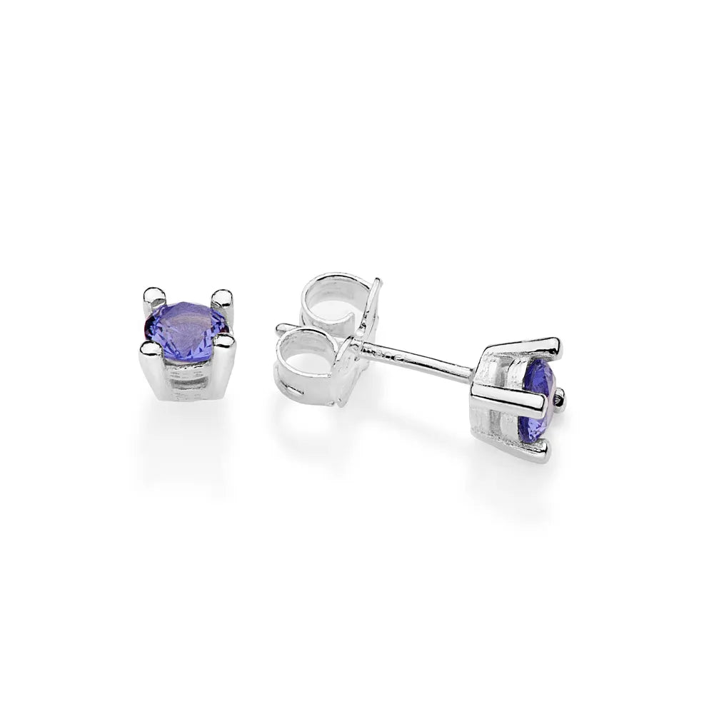 BRINCO SOLITÁRIO DE PRATA MACIÇA 925 COM ZIRCÔNIAS - TAM.ÚNICO 8203000024