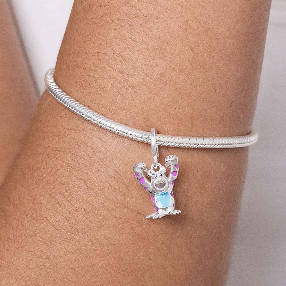 PINGENTE SULLEY EM 3D DE PRATA MACIÇA 925 COM RESINA - TAM.ÚNICO 8402820014 8402820014