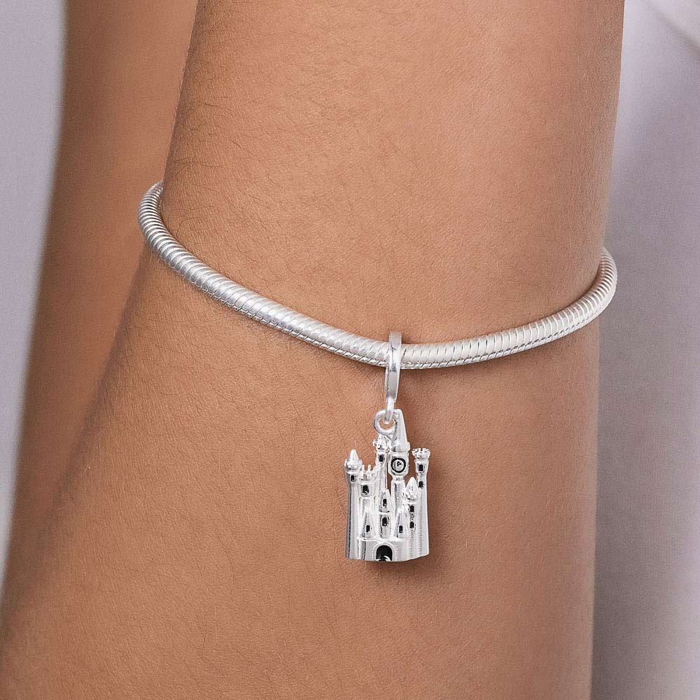 PINGENTE CASTELO DE PRATA MACIÇA 925 COM RESINA - TAM.ÚNICO 8402800027 8402800027