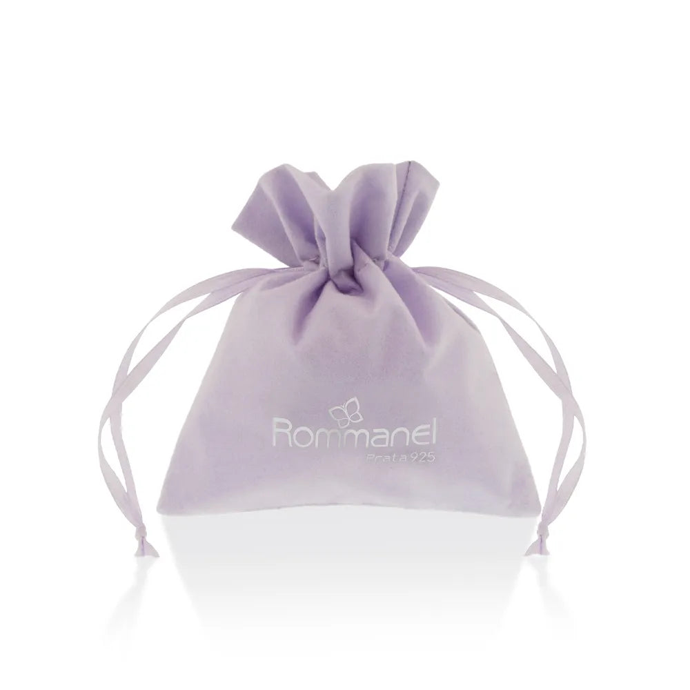 ANEL SKINNY CORAÇÕES DE PRATA MACIÇA 925 COM ZIRCÔNIAS 8103661206